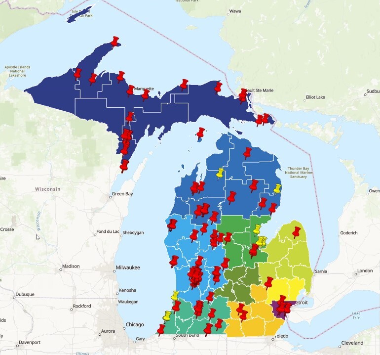 MiSEN Map unconnected